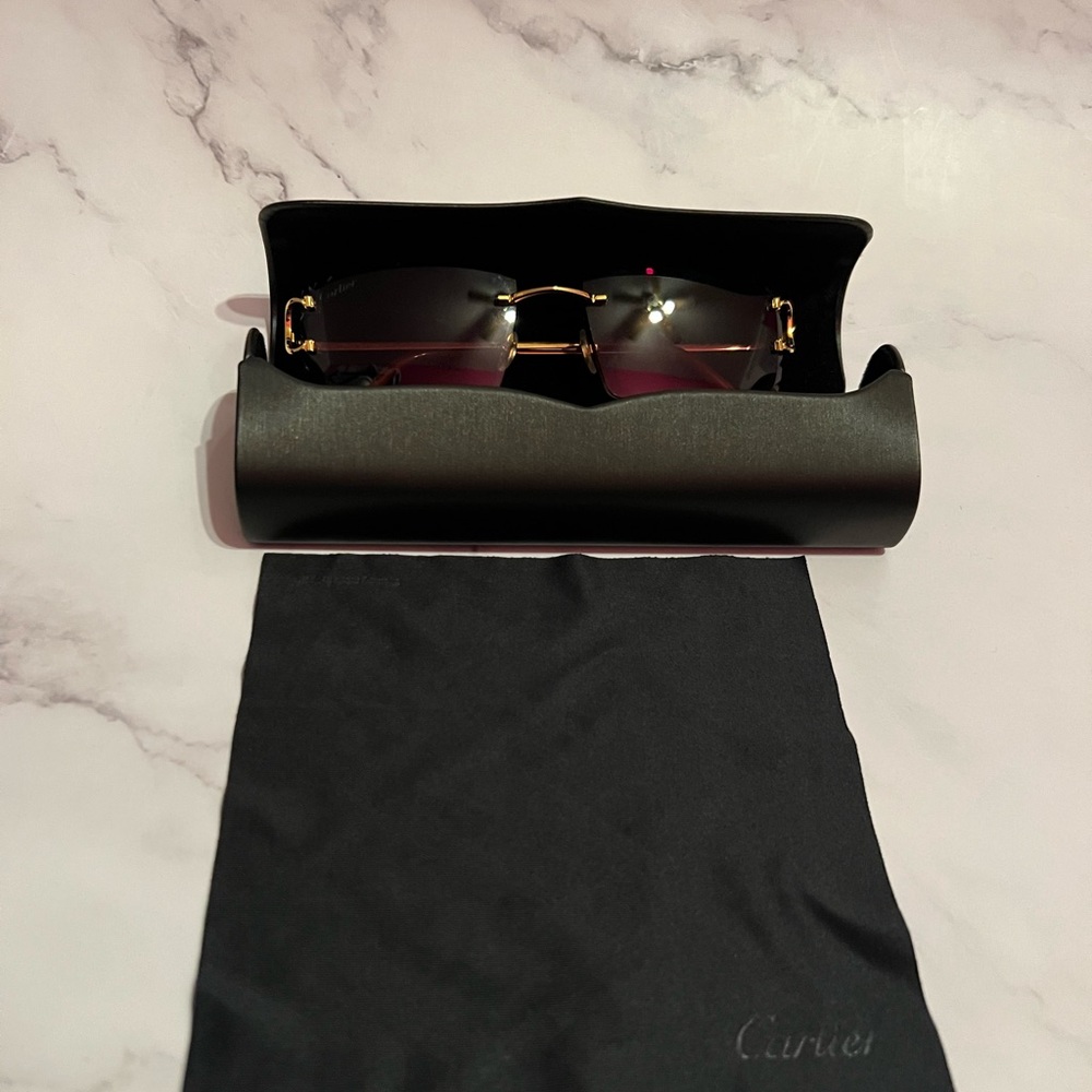 Authentic Mens C de Cartier Glasses - Picture 11 of 14